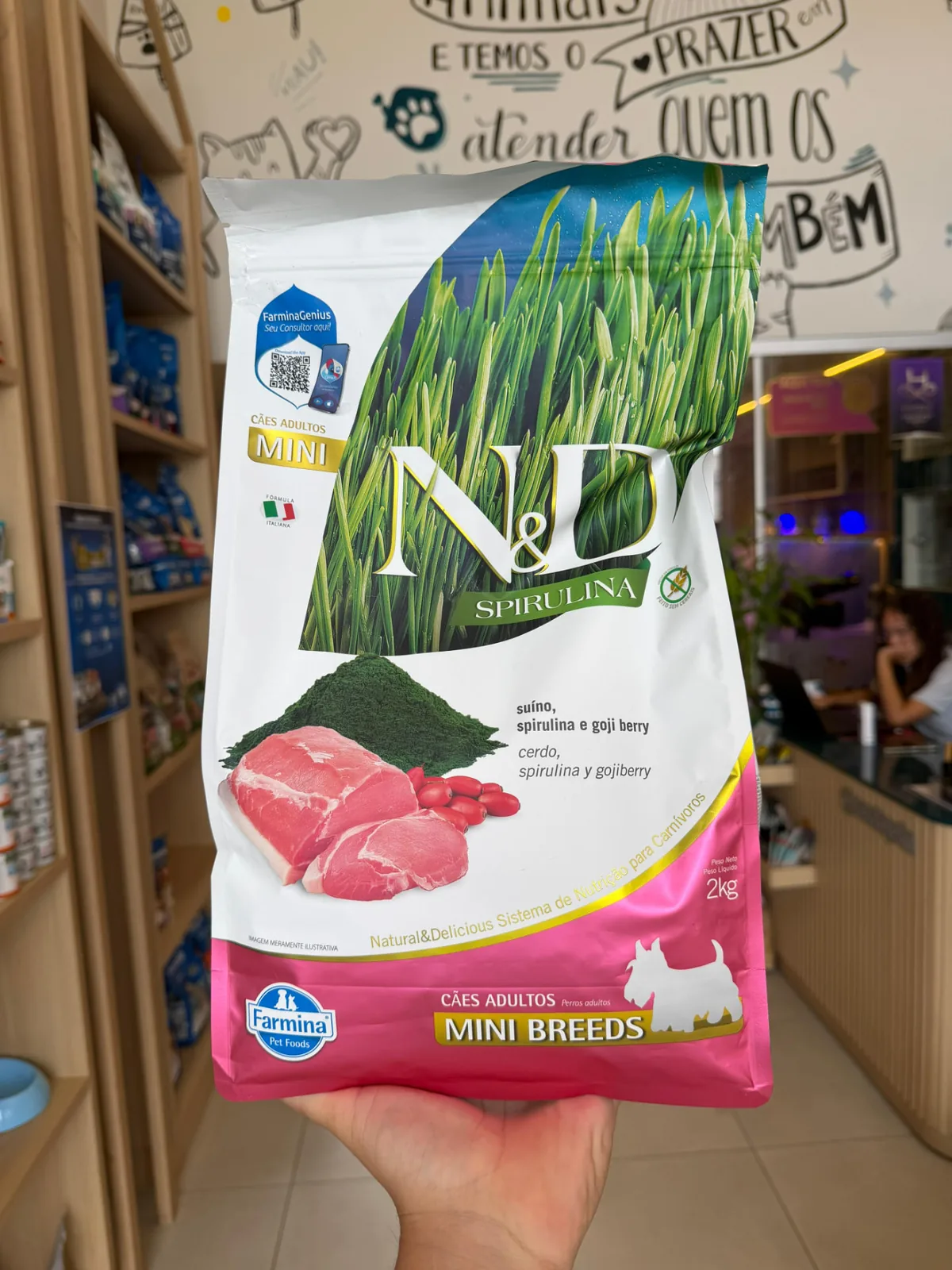ND SPIRULINA CAN ADT MINI SUINO 2KG