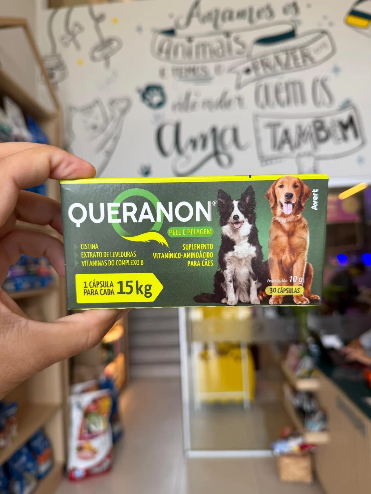 QUERANON ATE 15KG C/ 30 CAPULAS