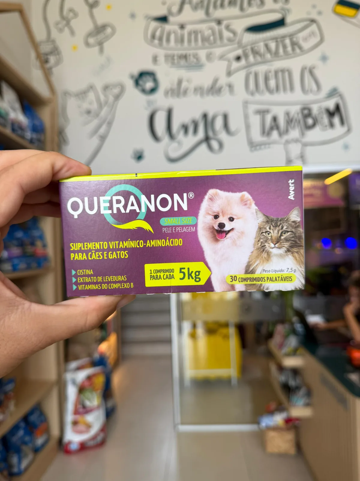 QUERANON SMALL SIZE 30 COMP ATE 5KG